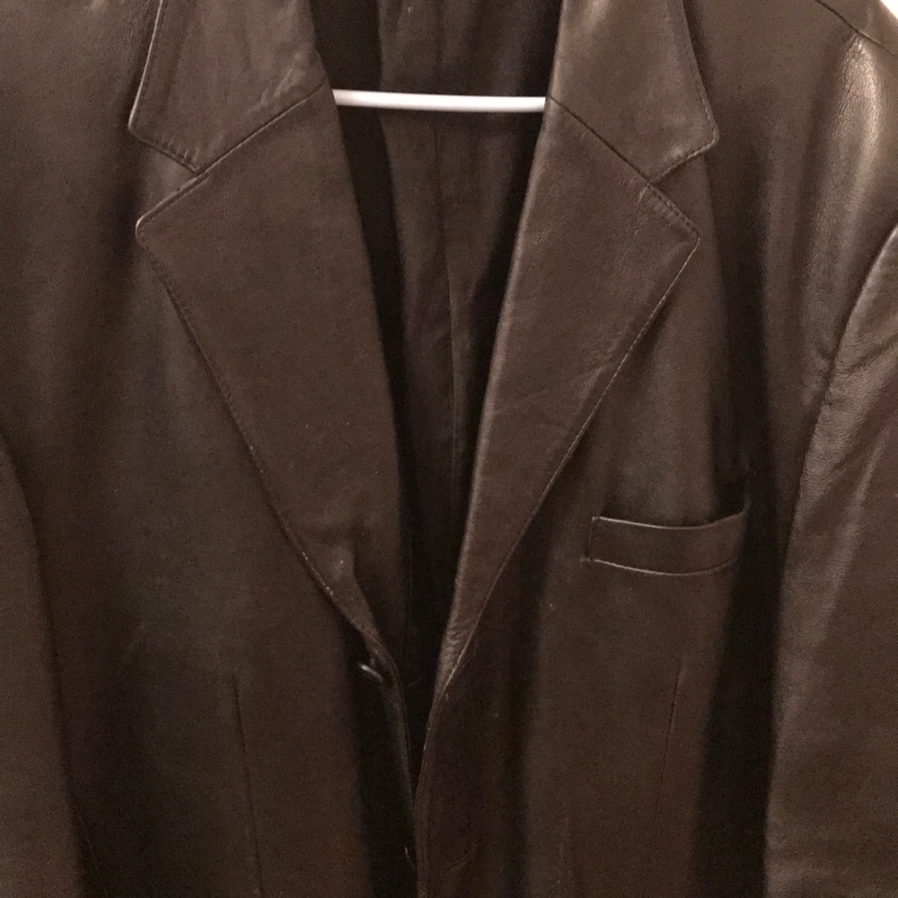 Men’s leather jacket